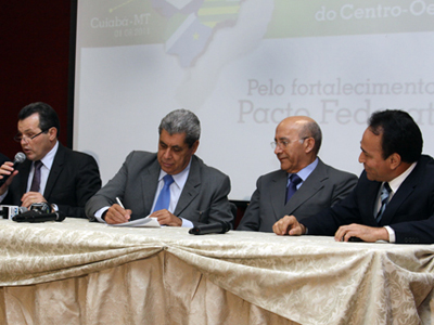 O 2º encontro de governadores ocorre na capital do Mato Grosso - O 2º encontro de governadores ocorre na capital do Mato Grosso -