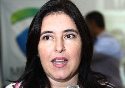 Simone esteve em Três Lagoas para proferir palestra em Congresso Estadual de Vereadores -