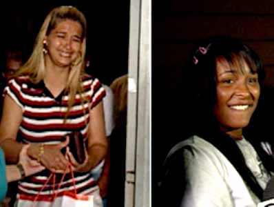 Fernanda e Dayanne deixam o presídio em Belo Horizonte -