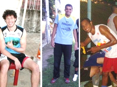 Hélio (esq.), Geosmar e Igor devem se apresentar ao Misto no começo de dezembro -