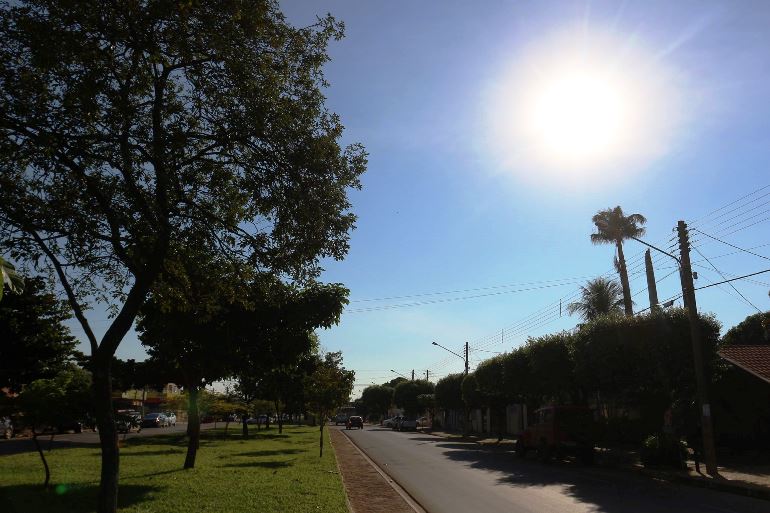 Predomínio de sol e calor em toda a região da Costa Leste de Mato Grosso do Sul - Hugo Leal/JPNEWS