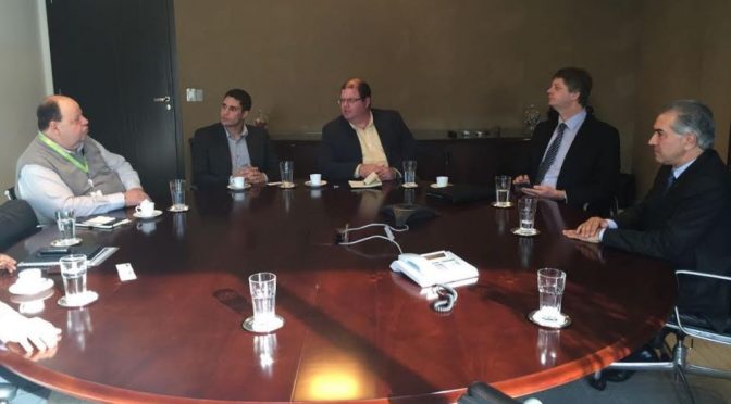 Governador e secretários se reúnem com diretores da Rumo ALL em São Paulo - Divulgação/Secom