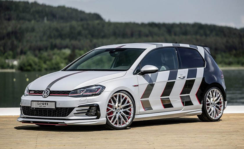 Volks divulgou poucas imagens dos novos GTI Next Level e o Variant TGI; modelos foram desenhados por aprendizes - Divulgação