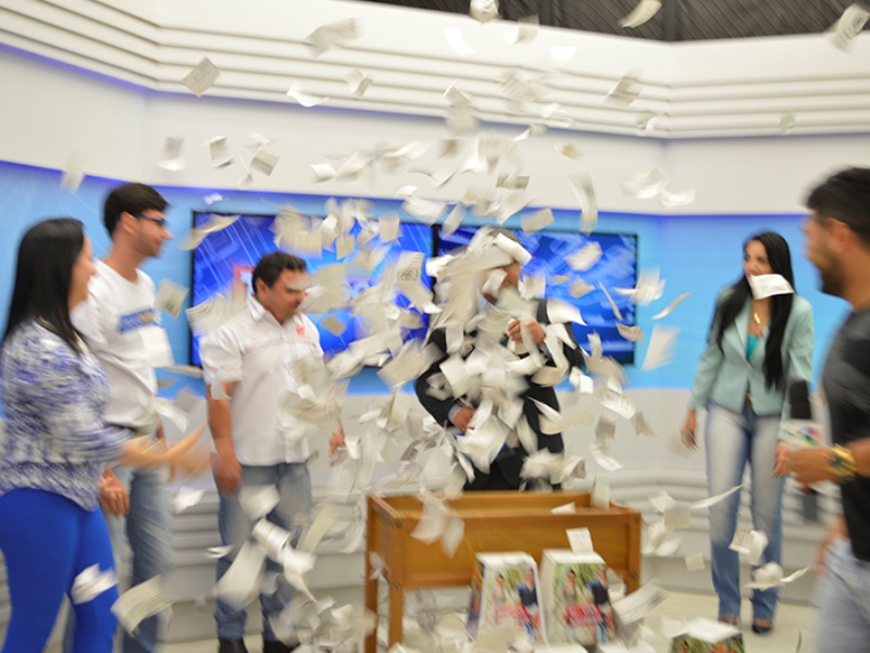 Sorteio será realizado ao vivo, durante o programa TVC Agora - Arquivo/JP