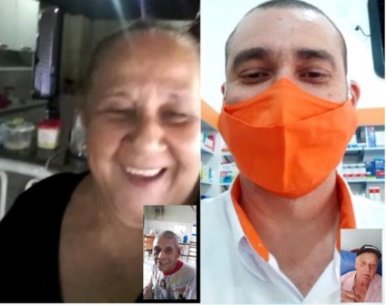 O Lar de Idoso Santo Agostinho lançou recentemente a campanha "Um minuto com Carinho", através de videochamadas - Lar de Idosos O Lar de Idoso Santo Agostinho lançou recentemente a campanha "Um minuto com Carinho", através de videochamadas - Lar de Idosos
