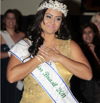 Bárbara Monteiro foi a vencedora do Miss Brasil Plus Size -