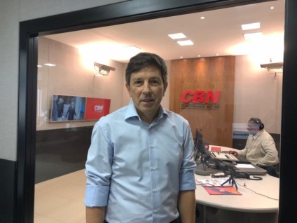Na CBN, João Amoedo confirmou participação na disputa do ano que vem - Foto: Ingrid Rocha/CBN