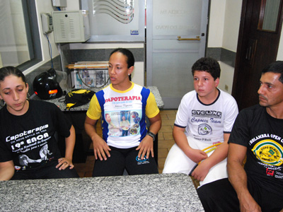 As capoeiristas de Três Lagoas lamentam o fato de ter que disputar as competições por outras cidades -