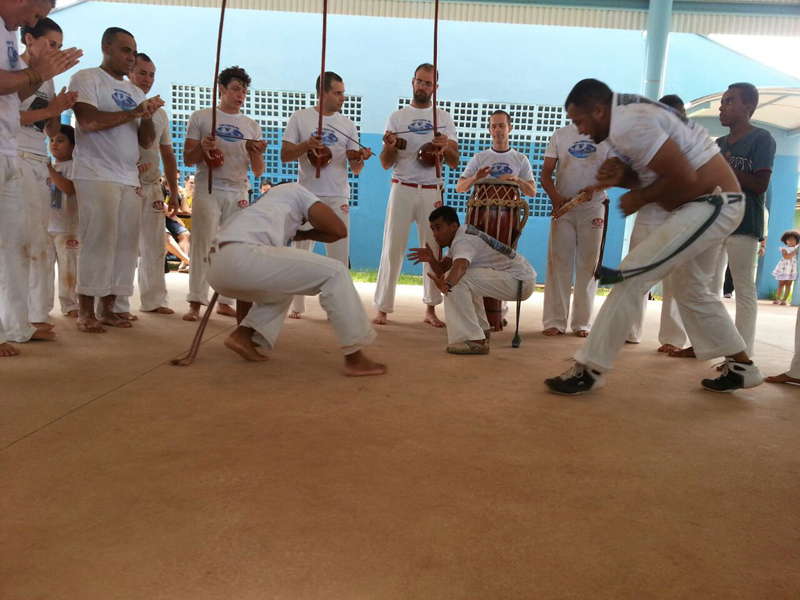 No domingo, 15, foi realizada uma roda de capoeira no Balneário Municipal “Miguel Jorge Tabox” - Divulgação