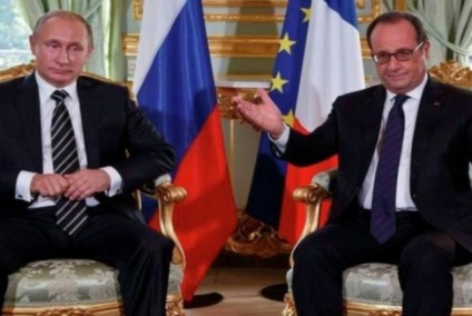 Vladimir Putin e François Hollande fecharam o acordo durante conversa telefônica - Michel Euler/Agência Sputinik