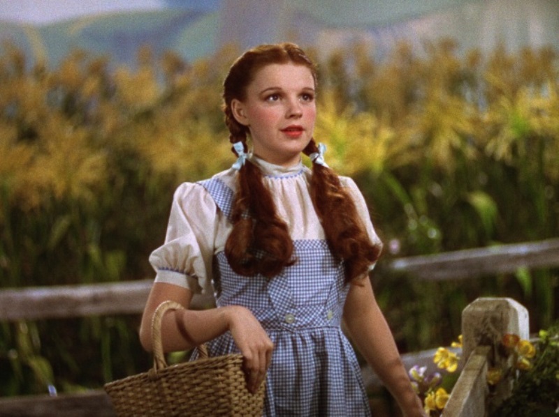 Judy Garland em cena de "O Mágico de Oz" - Divulgação