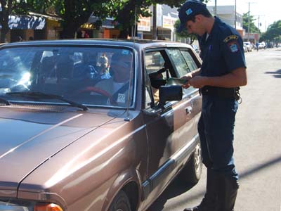 As blitze serão corriqueiras, segundo o capitão Élcio -