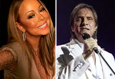 Mariah Carey pode cantar com Roberto Carlos em show Mariah Carey pode cantar com Roberto Carlos em show
