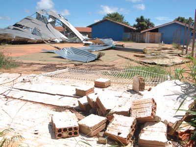 Recurso será utilizado na construção de nova quadra na Escola General Nelson Custódio -