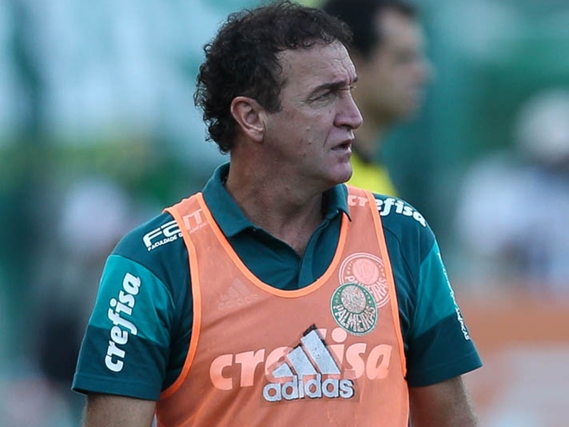 Cuca aprovou dedicação e entrega tática do time do clássico deste domingo, dia 3 - Cesar Greco/Agência Palmeiras/Divulgação Cuca aprovou dedicação e entrega tática do time do clássico deste domingo, dia 3 - Cesar Greco/Agência Palmeiras/Divulgação