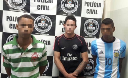 Os homens foram localizados pelo Serviço de Inteligência da PM - Divulgação/PM