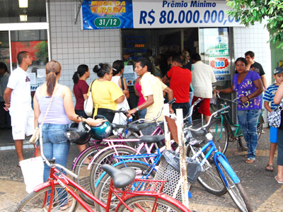 Estimativa é de 13 mil apostas por minuto no Brasil -
