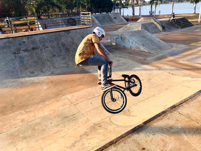 A modalidade BMX Freestyle passa a fazer parte do programa olímpico em 2021 - Israel Espíndola