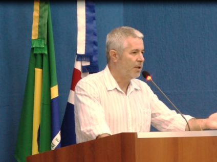 Moraes usou a tribuna da Câmara para se colocar a disposição dos vereadores - Reprodução TVC