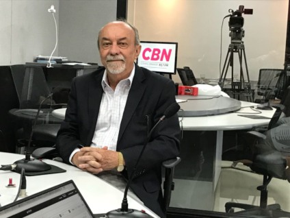 Gerente Executivo do Sinpetro-MS, Edson Lazarotto, em entreista à CBN nesta terça-feira (29) - Divulgação/CBN