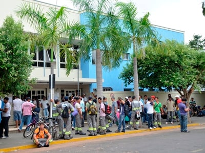 Trabalhadores vêm de diversas regiões do país -