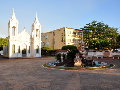 Igreja Santo Antônio foi alvo de vandalos -