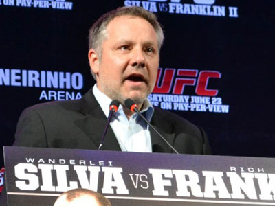 Marshall Zelaznik na coletiva de imprensa do UFC 147 -