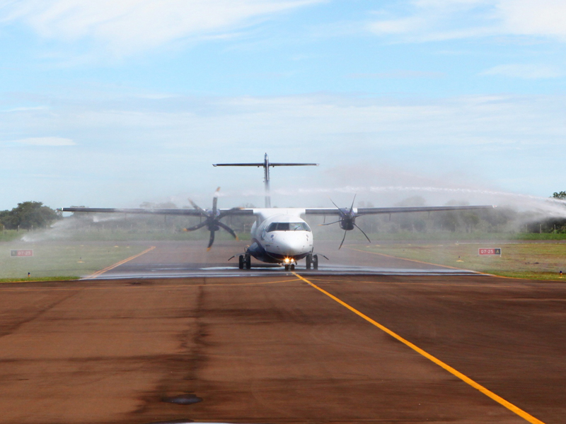 Após decolagem, o avião apresentou problemas técnicos e teve que retornar - Arquivo/JP