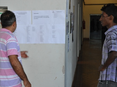 Lista está anexada no Paço Municipal Prefeito Rosário Congro -