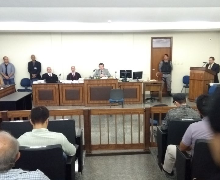 Júri foi presidido pelo juiz Rodrigo Pedrini Marcos - Arquivo/JPnews