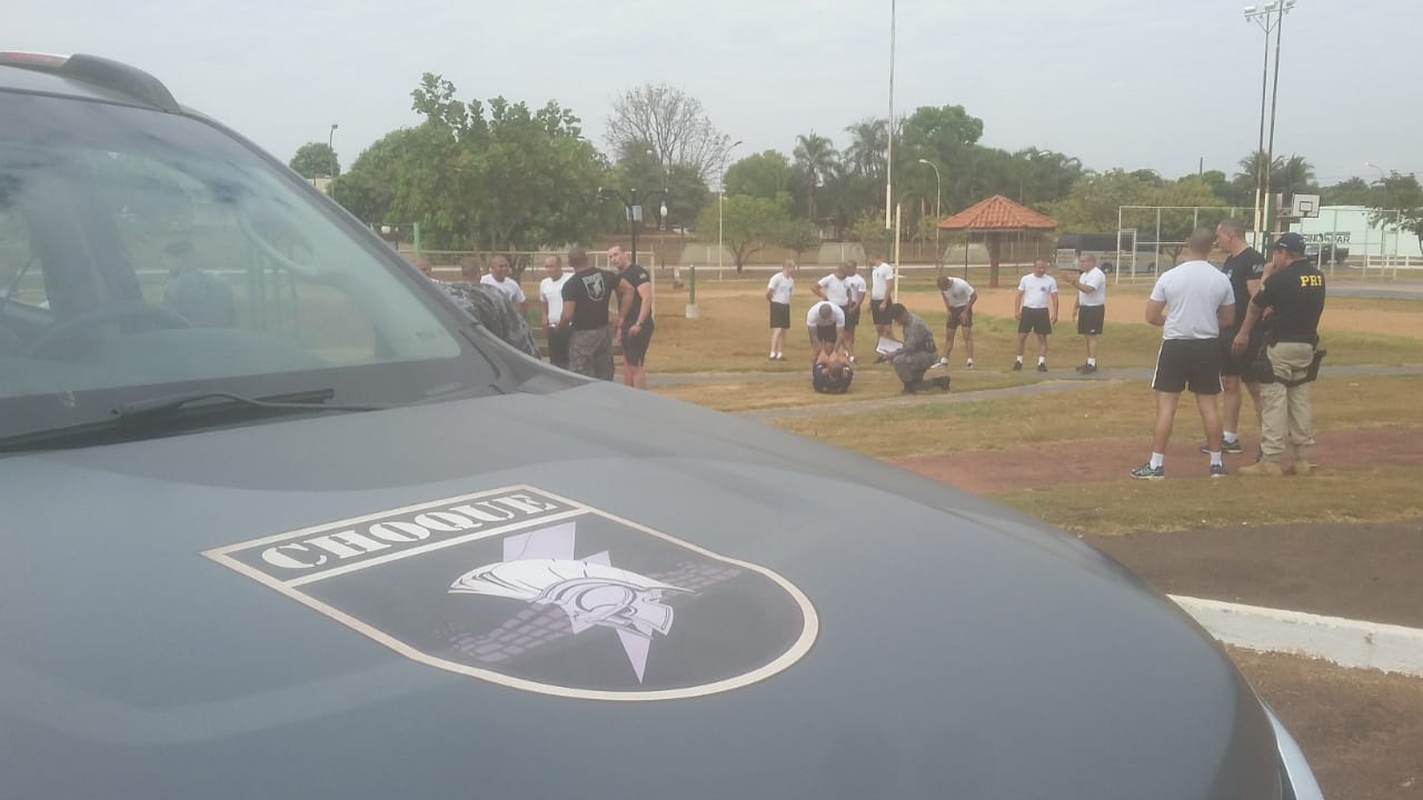 O curso é ministrado pelo Batalhão de Choque da PM de Campo Grande - Lucas dos Anjos/JPNEWS