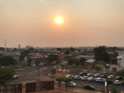 Fumaça e baixa umidade do ar requer cuidados com as crianças e idosos - Israel Espíndola Fumaça e baixa umidade do ar requer cuidados com as crianças e idosos - Israel Espíndola