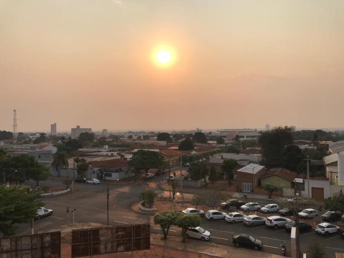 Fumaça e baixa umidade do ar requer cuidados com as crianças e idosos - Israel Espíndola