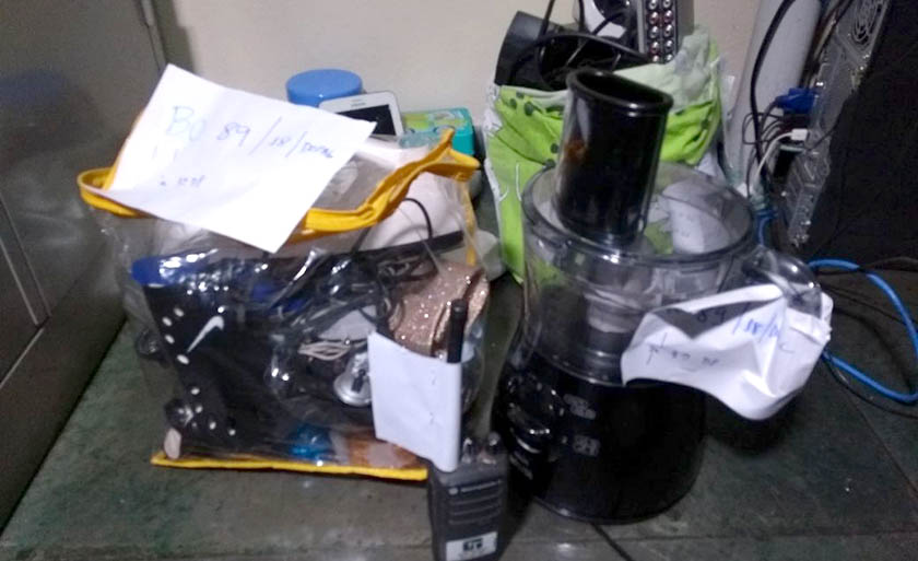 Os materiais foram entregues na 3ª Delegacia de Polícia, para identificação das possíveis vítimas - André Barbosa/JPNEWS