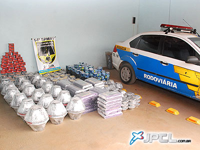 Material apreendido foi avaliado em mais de R$ 35 mil -