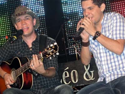 A dupla se apresenta no Vila Romana -