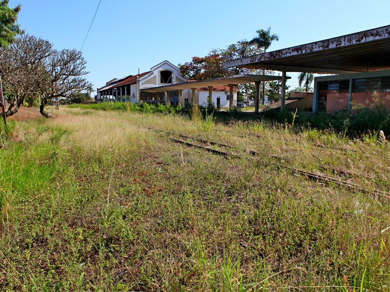 Estação foi desativada há anos, mas era ocupada pela ALL - Elias Dias