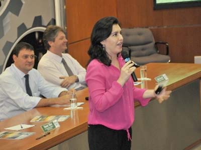 A vice-governadora abordou também o papel importante que o poder público tem na industrialização -