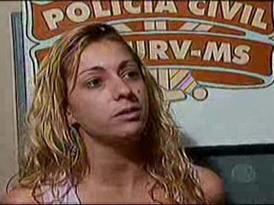A Polícia descobriu que o carro que ela dirigia foi roubado em Natal -