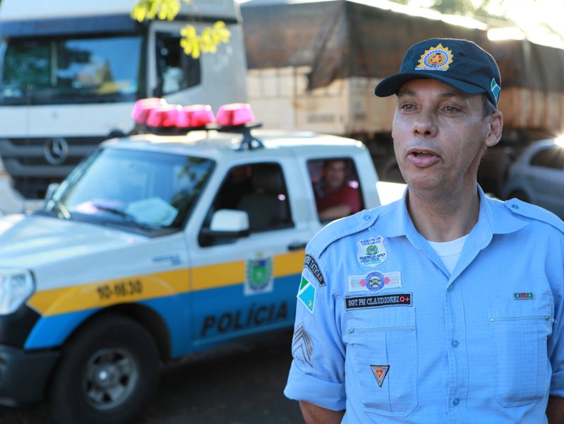 Claudionei Silva – 2° sargento da Polícia Rodoviária Estadual (PRE) - Elias Dias/JP