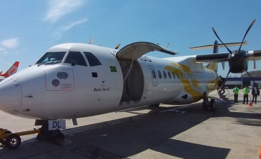 Os voos são operados com aeronaves ATR72 - Divulgação