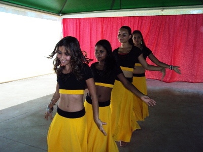 Alunas do curso de dança do Centro Juvenil -