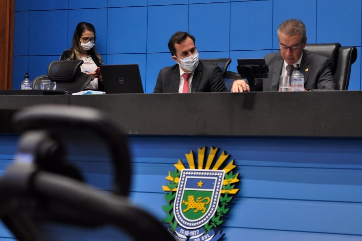 Deputados aprovaram quatro projetos hoje - Luciana Nassar/ALEMS Deputados aprovaram quatro projetos hoje - Luciana Nassar/ALEMS
