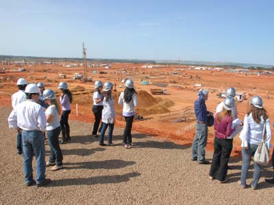 A Eldorado Brasil pretende realizar uma série de encontros nas suas obras, envolvendo autoridades, empresários, fornecedores e comunidade -