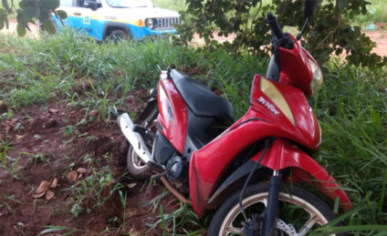 Moto tem registro de furto em 7 de fevereiro deste ano - Cedida