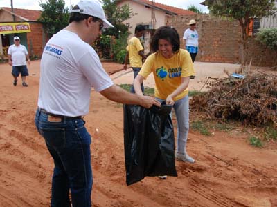 O mutirão Cidade Limpa tem como pano de fundo o combate à dengue e leishmaniose -