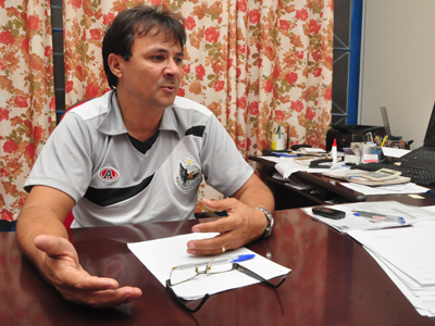 A ideia inicial é criar uma identidade dos meninos com a cidade e o clube -