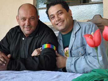 Antônio Luiz dos Santos, de 53 anos, e o filho Kenidy Palácio, de 28 anos - Antônio Luiz dos Santos, de 53 anos, e o filho Kenidy Palácio, de 28 anos -