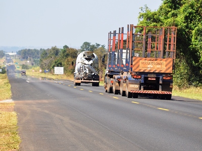 Com a execução dessas obras, restarão 97 quilômetros para MS-320 ser toda pavimentada -