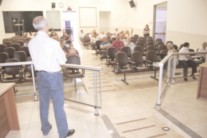 Audiência pública realizada ontem na Câmara -